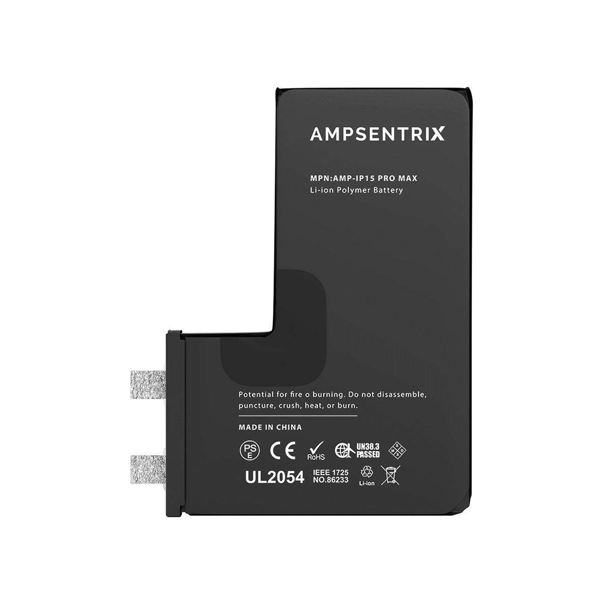 Bateria Ampsentrix Core iPhone 15 Pro Max